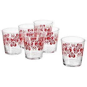 Glass set IKEA Vinterfint 6 pieces 30 ml